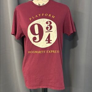 Warner Bros. Harry Potter Maroon Shirt